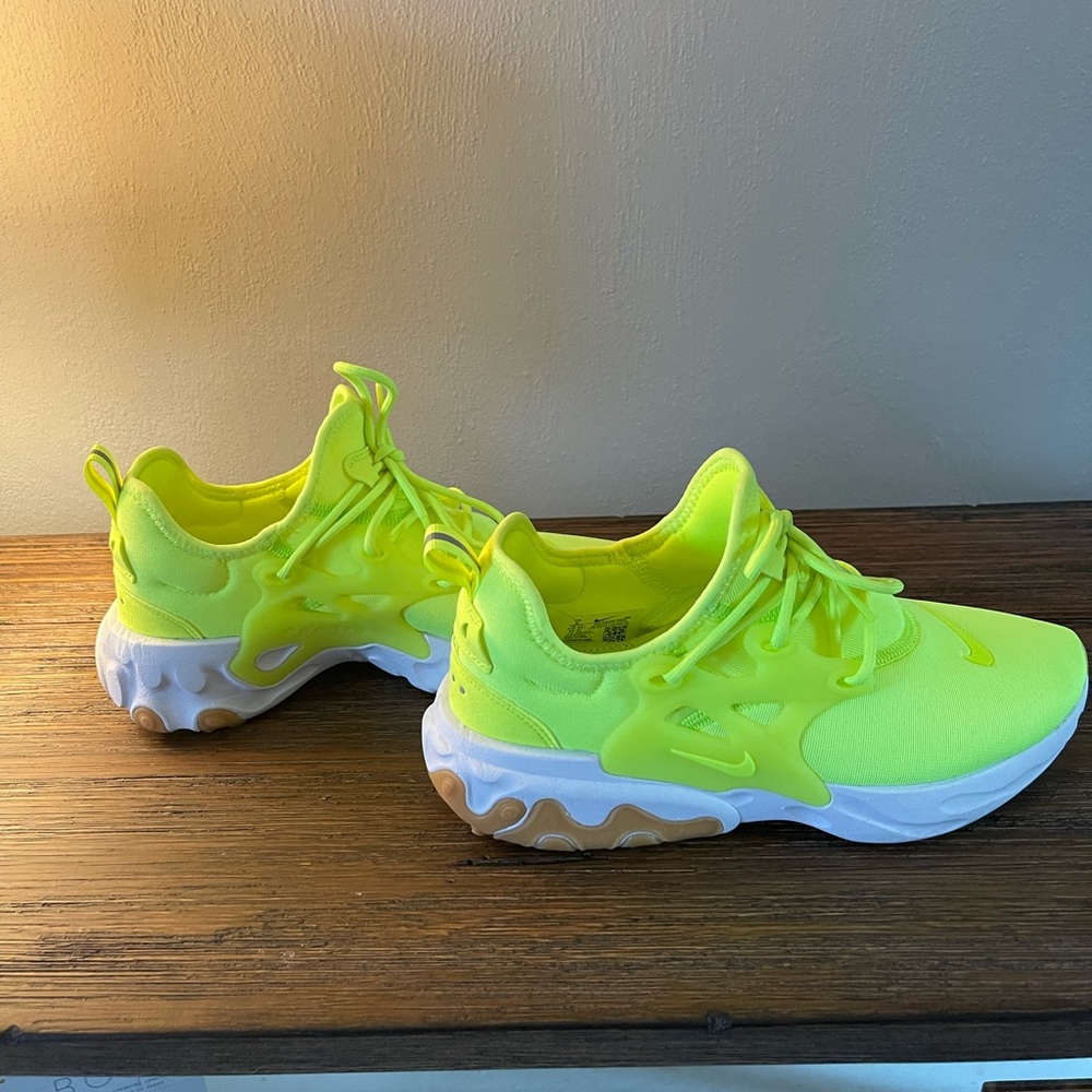 Neon Nike shoes